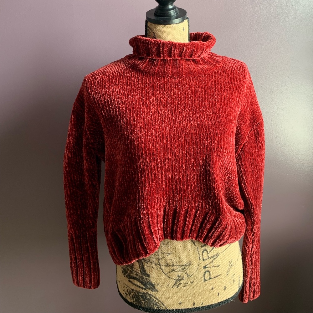 Red sweater